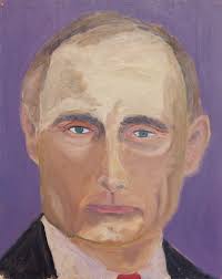 Bush made beautiful painting of Vlad as well. Last time I cЯied at such beauty was when I saw Pavel Filonov's 1936 PoЯtЯait of Stalin.