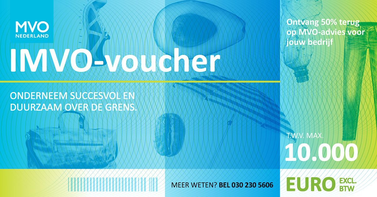 Futureproof.community (@joinfutureproof) on Twitter photo Werk jij bij een organisatie met duurzame en internationale ambities en kan je een steuntje in de rug gebruiken? Met de IMVO-voucher van <a href="/MVO_NL/">MVO Nederland</a> krijg je tot 💶 €10.000 terug aan advieskosten voor het verduurzamen van jouw keten.
Lees hier meer ➜ buff.ly/35f7B3g Werk jij bij een organisatie met duurzame en internationale ambities en kan je een steuntje in de rug gebruiken? Met de IMVO-voucher van <a href="/MVO_NL/">MVO Nederland</a> krijg je tot 💶 €10.000 terug aan advieskosten voor het verduurzamen van jouw keten.
Lees hier meer ➜ buff.ly/35f7B3g