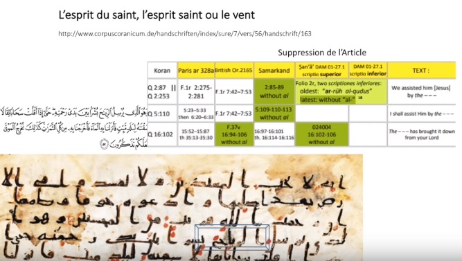 Quelques screens des manuscrits de Sana'a :