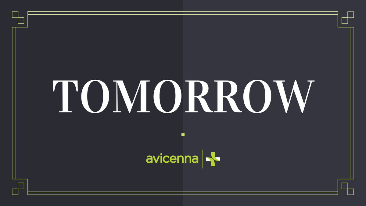 Tomorrow is launch day...

Are you excited to find out what it is?

09.06.20 #avicenna