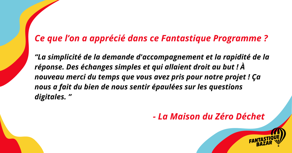 fantastiquebzr's tweet photo. [DERNIERES CANDIDATURES/BON PLAN]

Dernier jour pour candidater au #FantastiqueProgramme ! Un accompagnement #tech de qualité et #gratuit sur deux mois ! #Association ou acteur de l'#ESS, c'est fait pour toi ! Avec @Les_Canaux 🤩Infos &amp; inscriptions ici 👉https://t.co/x29ydRHbv5 https://t.co/n9KKTfYUZV