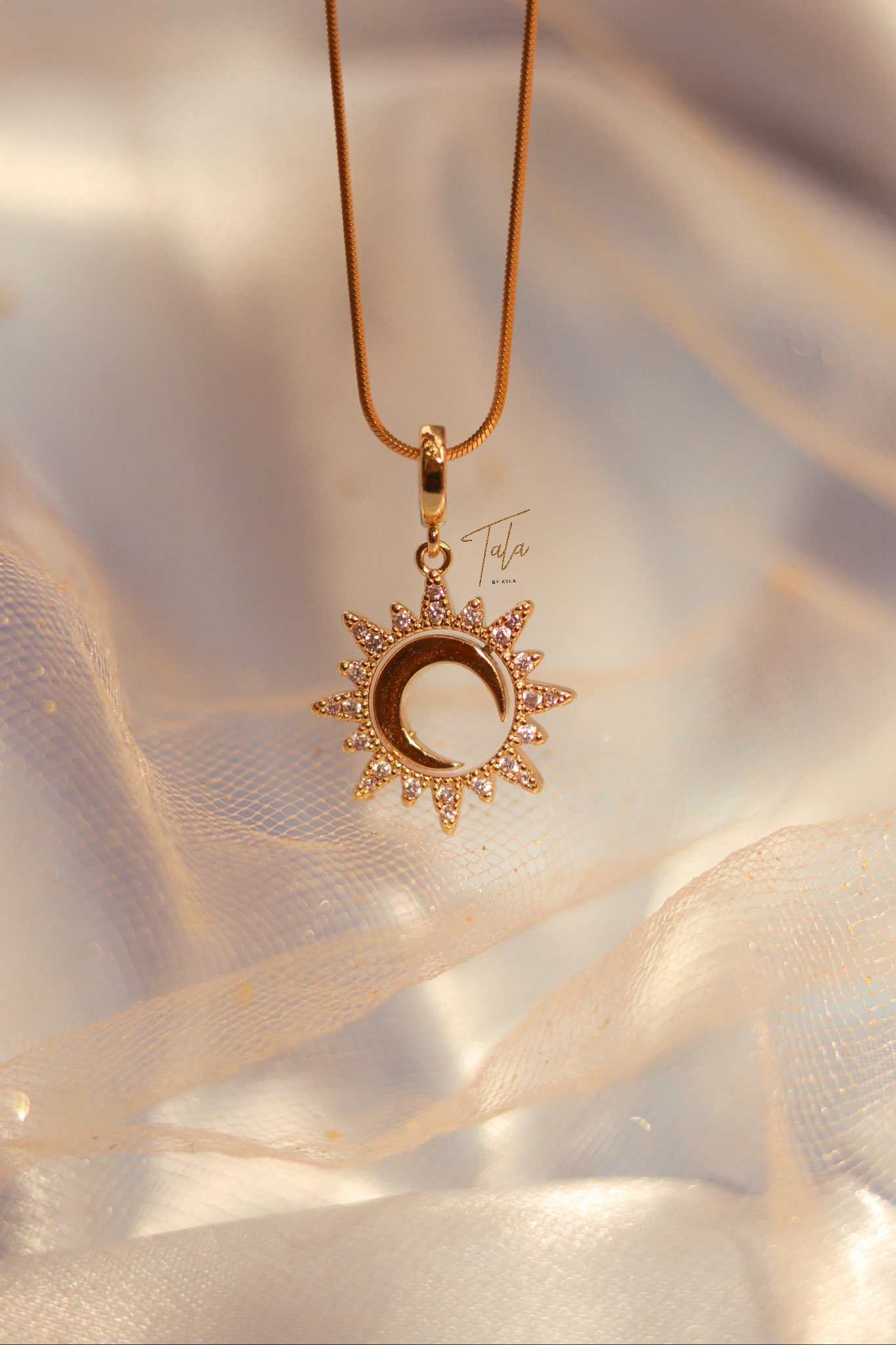 Solar eclipse best sale necklace