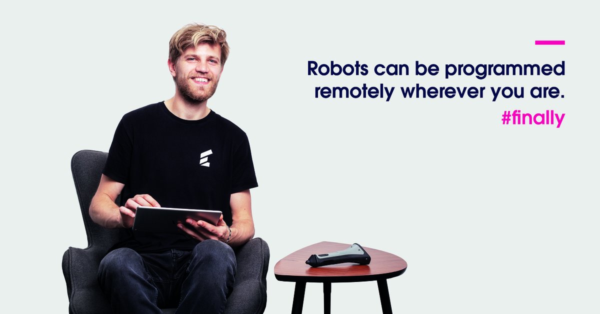 wandelbots's tweet image. #Finally! 🎉 You don’t have to be on the shop floor to be able to program a robot. you can program a robot remotely from anywhere and at any time! Does this spark your interest? Learn more about it from our live webinars: bit.ly/AutomaticaEN
#robotsforthepeople #robotics