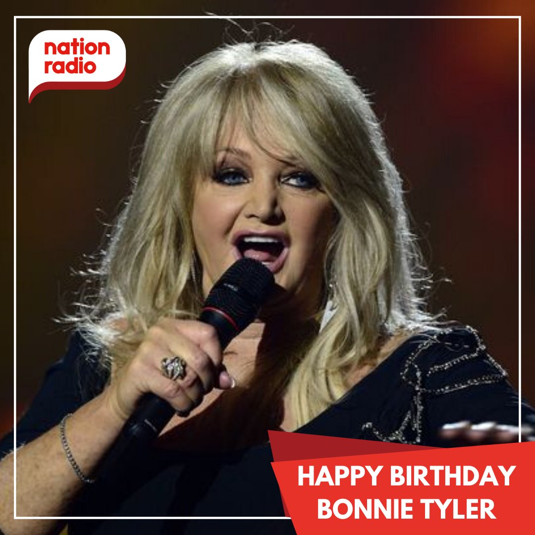 Happy 69th birthday to Bonnie Tyler! 