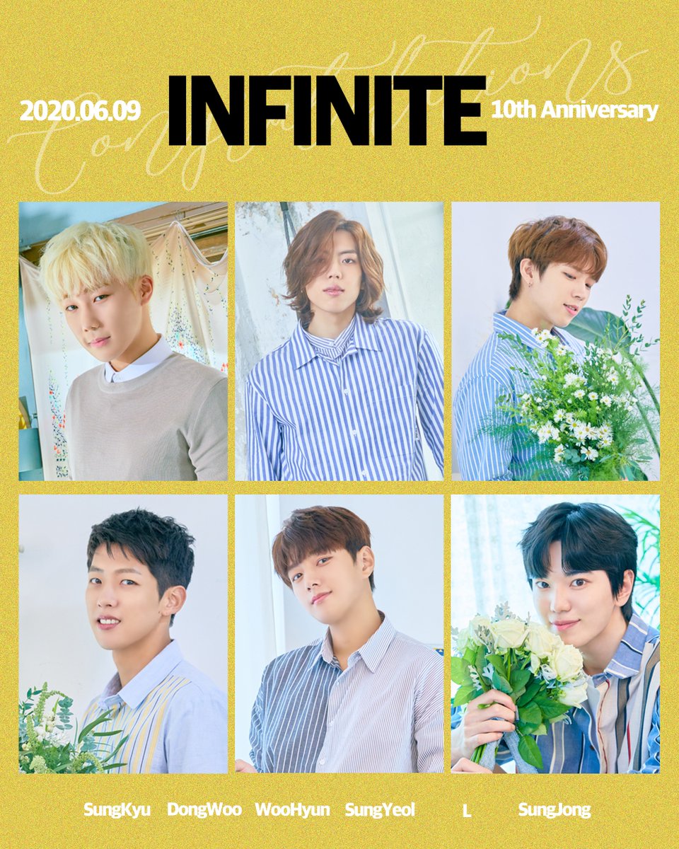 Official_IFNT's tweet image. [🎂] 인피니트와 인스피릿이 함께한지 벌써 10년이 되었습니다🎉 언제나 인피니트와 함께 해주셔서 감사합니다🙇 앞으로도 영원히 인피니트와 인스피릿은 함께하기🤙

#10YearswithINFINITE
#해피엔딩이_아닌_네버엔딩_인피니트10주년