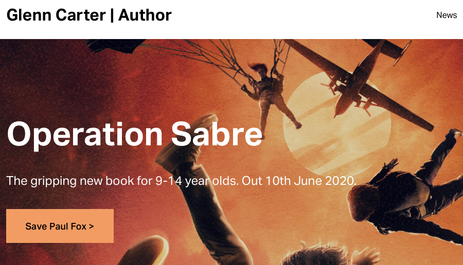 gcarterauthor's tweet photo. Only 48 hours to go until my new book, Operation Sabre is released! This week I've learnt that releasing a book can be mildly terrifying. I've got over the fear :) Now looking forward to Wednesday 10th June. Here's the new website https://t.co/HadFoBbFAh #books #operationsabre https://t.co/coi5DinnkW