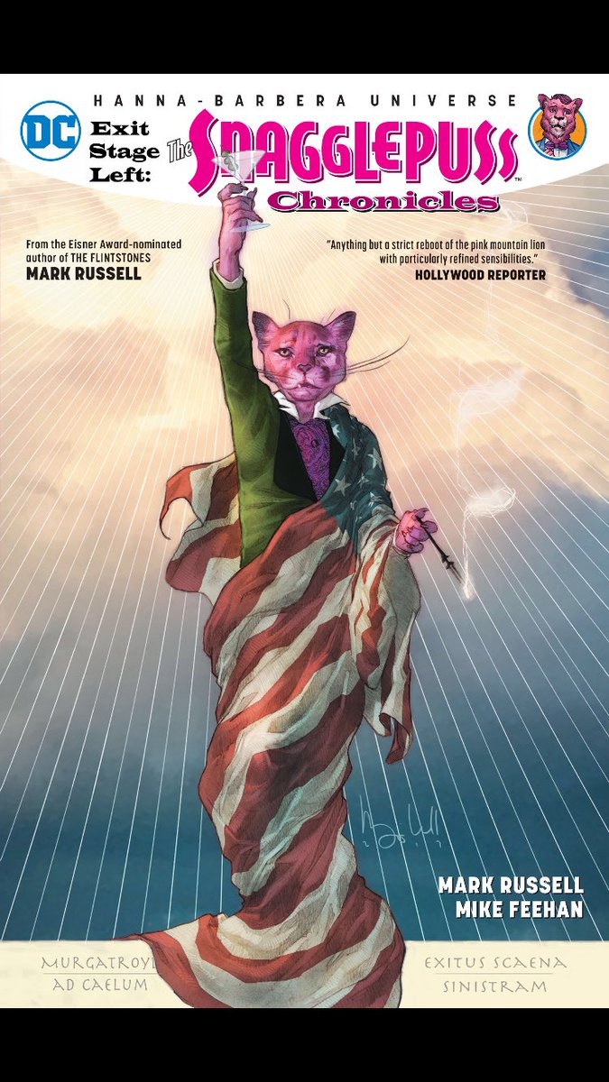 Day 7: Exit Stage Left: The Snagglepuss ChroniclesThe McCarthy era is told through the perspective of Snagglepuss, a closeted gay writer. Cw for suicide