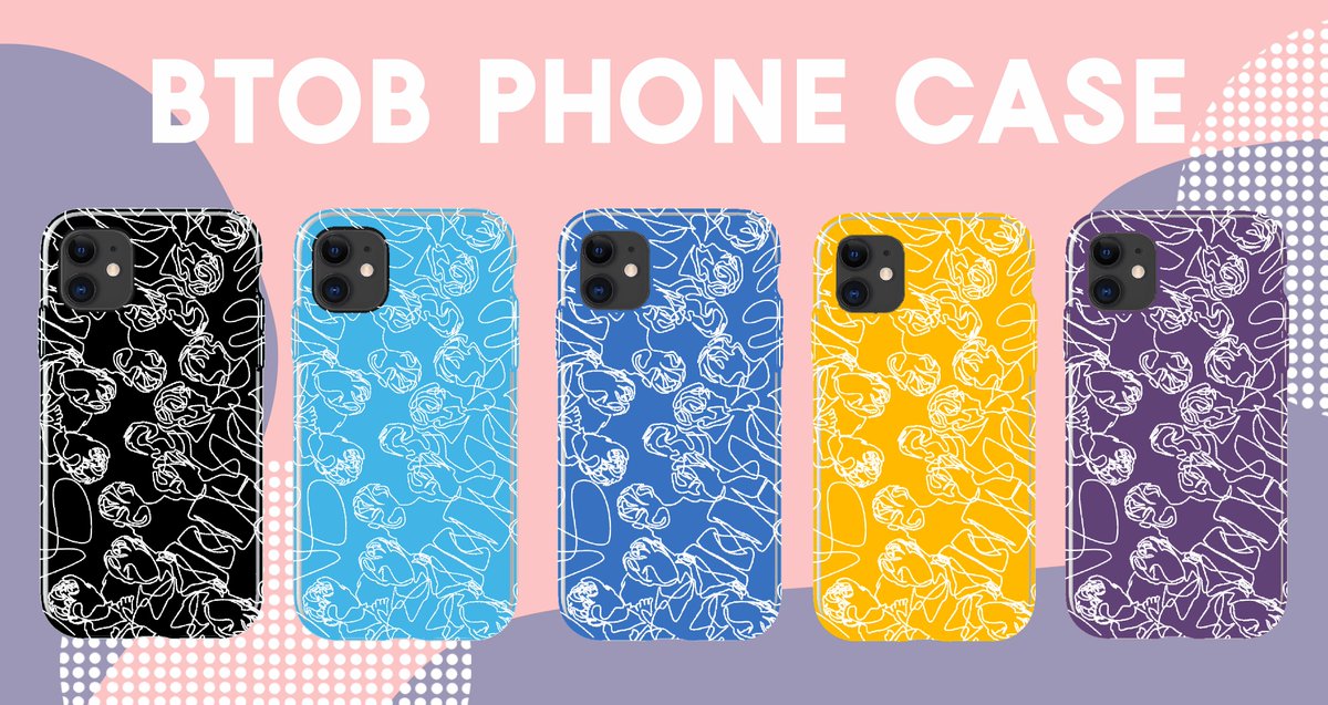 Collection 2 | Pentagon & BTOB Phone casesPre-order link:  https://bit.ly/3gYVrTr Available units:  https://bit.ly/2BJOyVS For questions/inquiries dm me.