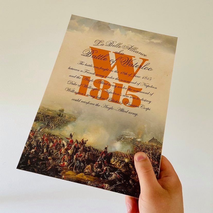 WanhaLiitto's tweet photo. W1815 hyllyssä!
Suomalaisen U&P gamesin Waterloo peli saapui viimein meille hyllyyn. Peli simuloi Waterloon taistelun tiivisti 15 minuuttiin.
https://t.co/R3ygsBH0FO
#lautapelit #wanhaliitto #w1815 #upgames #napoleon https://t.co/pDpNn2kzSO