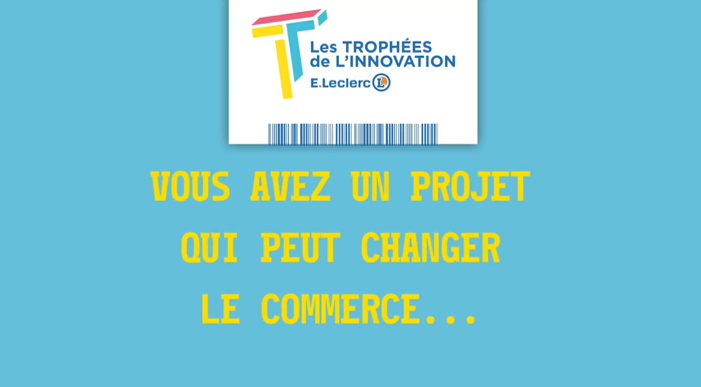 Trophées #innovation #leclerc 2020 c'est parti ! #startups #PME #autoentrepreneurs, vous voulez changer le #commerce ? Inscription jusqu'au 10/07. Les lauréats bénéficieront de 15K€ et d'un accompagnement spécifique du Lab pour développer leurs projets trophees-innovation.leclerc