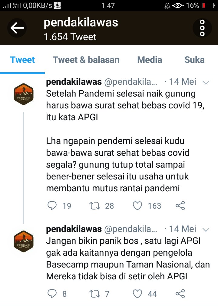 Bersikap kritis dan idealis itu penting, agar kelak tak ada diskriminasi kebijakan yang merugikan rakyat dan hanya menguntungkan segelintir oknum elit. Sehingga menimbulkan kecemburuan sosial.
Timbang gae surat bebas covid mending gae tuku Tas carrier rego e podo
#APGI https://t.co/4z9UcC79DX