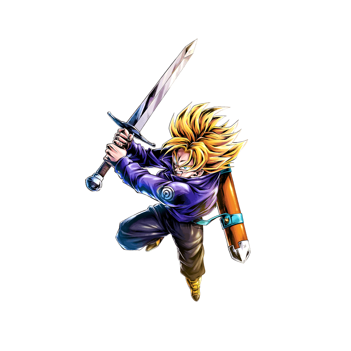 DBL14-04S] PUR Trunks (Teen) ↓ Super Saiyan Trunks (Teen