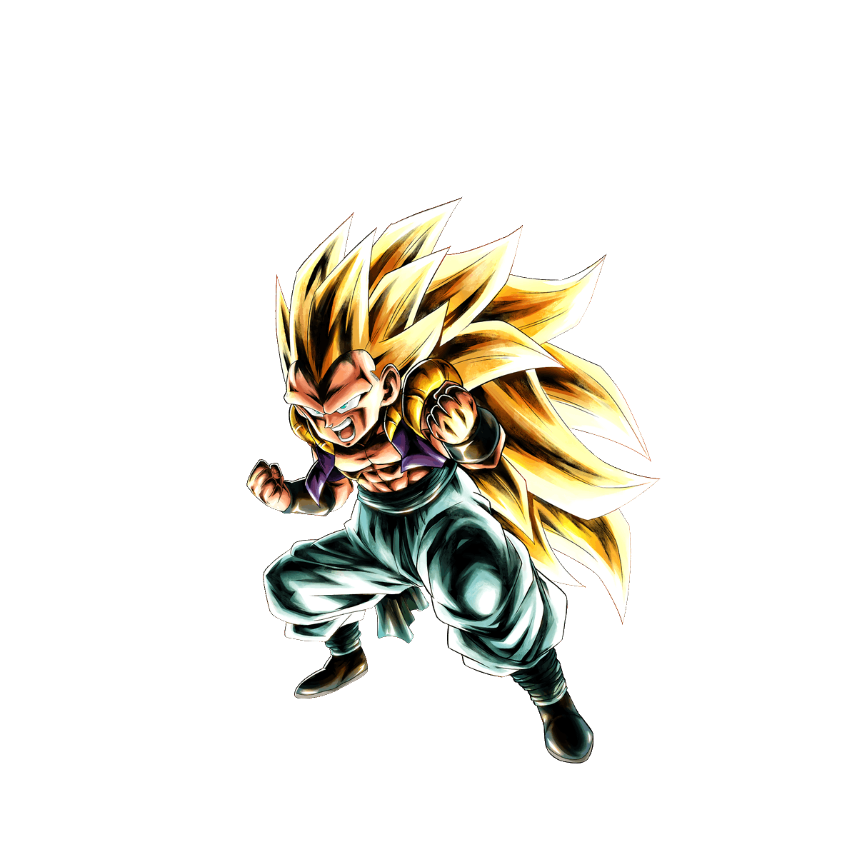 DBL23-04S] RED Super Saiyan Gotenks ↓ Super Saiyan 3 Gotenks 超