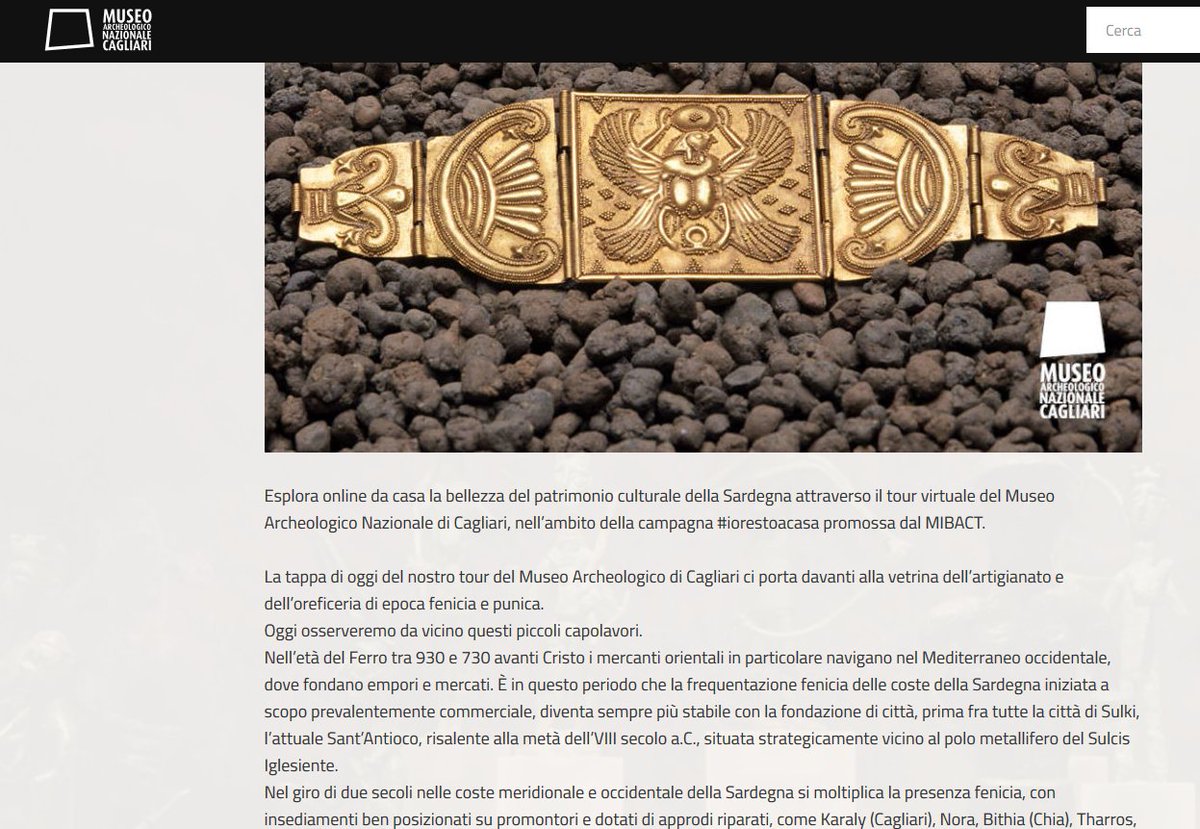 Musei Nazionali di Cagliari tweet media