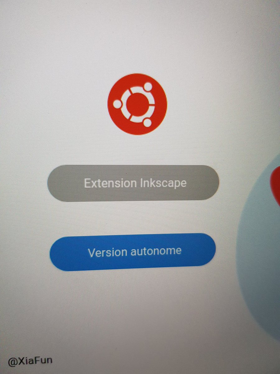 XiaFun's tweet photo. @alainmi11 Bonjour, pour l'instant seule la version autonome de Xia est disponible pour Ubuntu. Il faut lancer la commande Xia en ligne de commande. Le package pour l'extension Inkscape est en cours de préparation 😊 à très vite ! https://t.co/YKrk08j7Xp