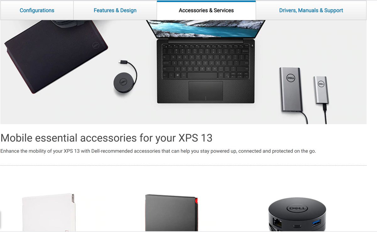 BodyRocketEric's tweet photo. After 4 days of blaming the 3 different USB hubs I'm testing I offered to buy a Dell hub for my new XPS 13 and tech support says "I doubt if any USB hub will be compatible". I buy @Dell because they just work, and when they don't the service has been great. This is nonsense. https://t.co/RRJBhZigJB