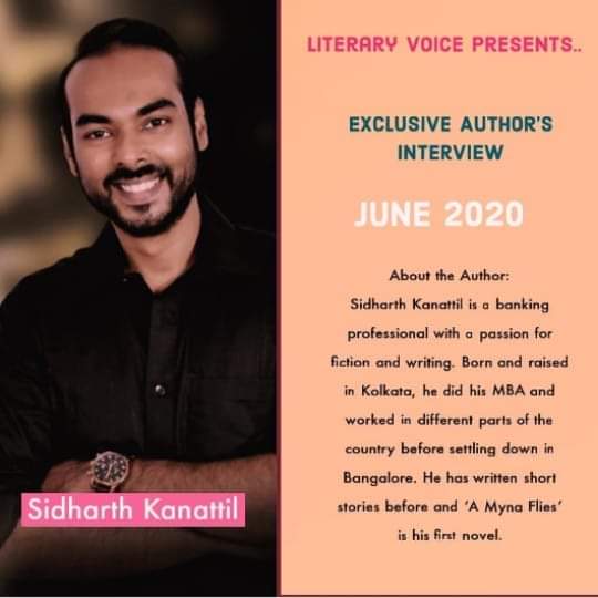 literary_voice's tweet photo. Exclusive interview with author Sidharth Kanattil on Literary Voice magazine. 
#books #magazine #authors #reader #writerscommunity #bookstagram #bookrecommendations https://t.co/Nc46iQb8GF