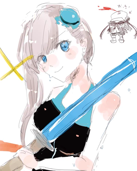 復刻じゃい!!(去年の絵) 