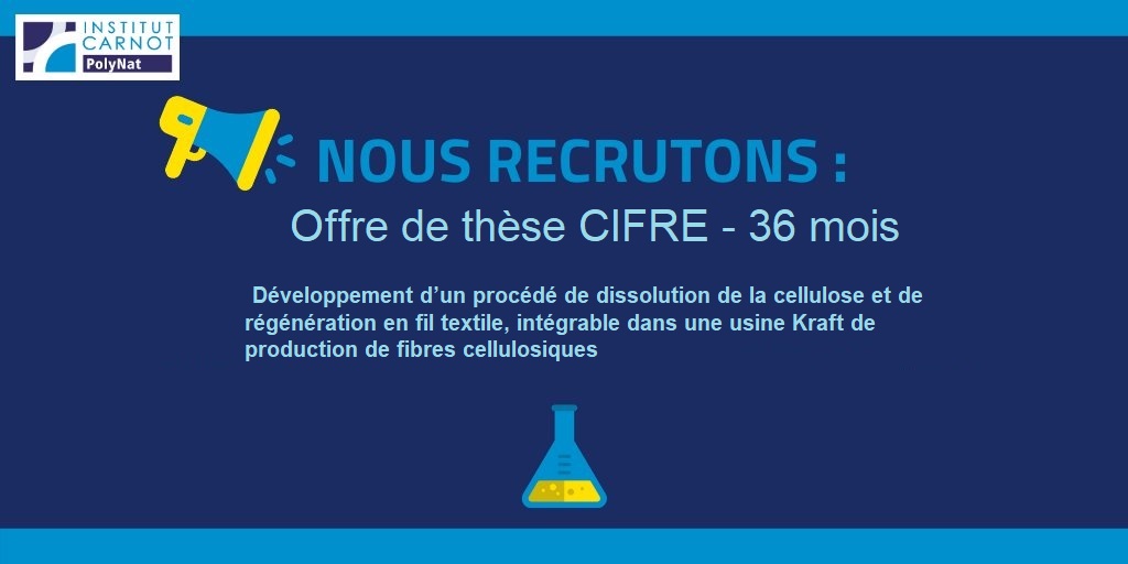 [ Nous recrutons📣]
➡️Doctorant pour 36 mois
➡️Projet Alcali-Cell
Postuler ➡️ linkedin.com/posts/institut…

#Job #Hiring #Science