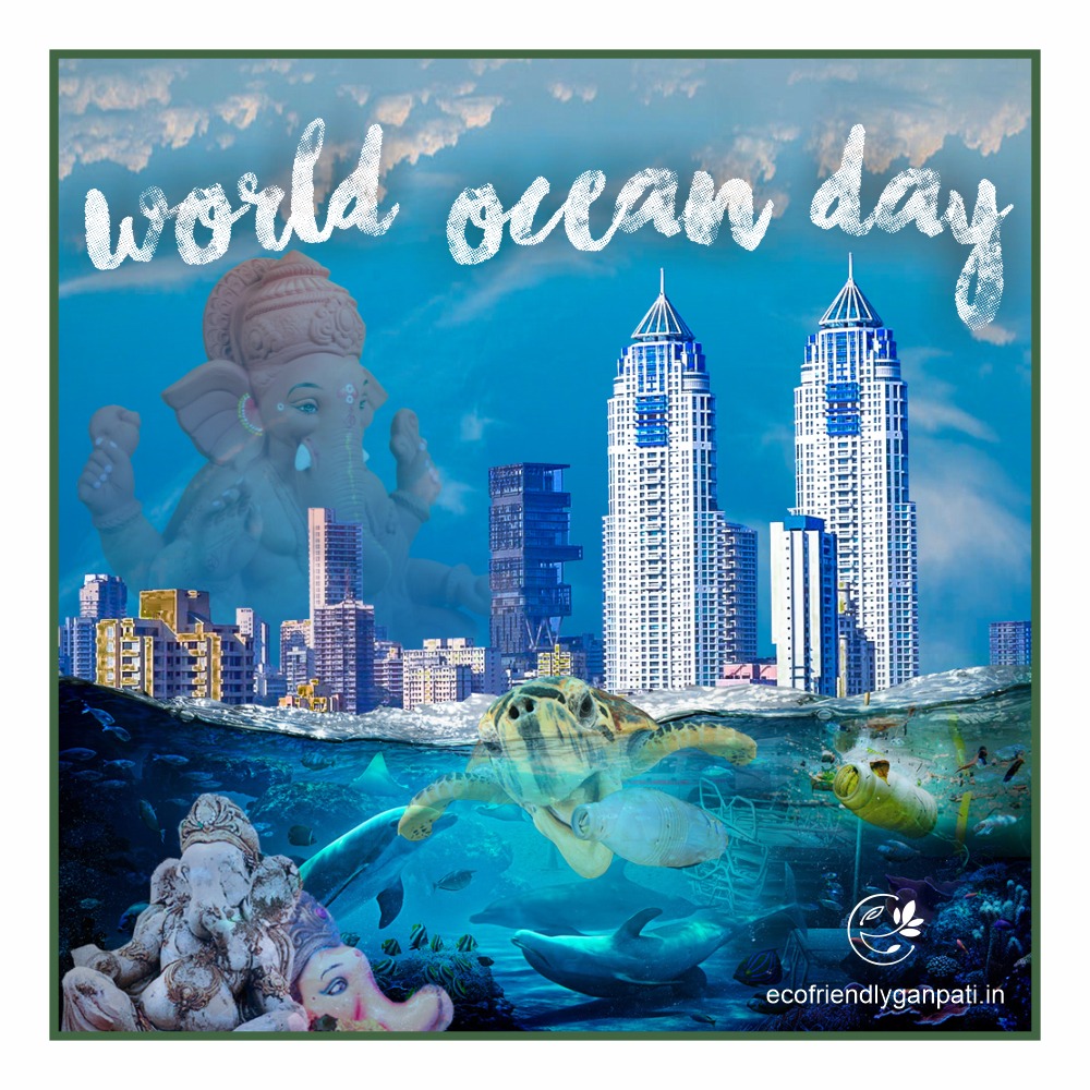 The ocean is what truly connects the whole world.
On this #WorldOCeanDay we would like to think about changing the way we immerse POP Ganesh Idols in Ocean.

Go Eco-Friendly this #GaneshFestival
 
Learn more: ecofriendlyganpati.in