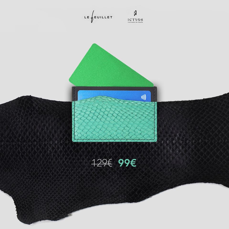 Manu_Incub's tweet photo. #NEW #ENTREPRENEUR 💥
@Le_Feuillet x #ICTYOS - Cuir Marin de France

Découvrez la collaboration Le Feuillet x Ictyos, en cuir de saumon issu des déchets de l'industrie alimentaire, 100% made in France. 🌱🇫🇷 
https://t.co/YIUk1aV1nU https://t.co/eOli4cFAWX