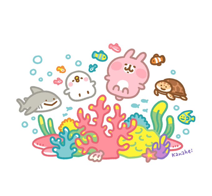 「サンゴ」のTwitter画像/イラスト(人気順｜RT&Fav:50)