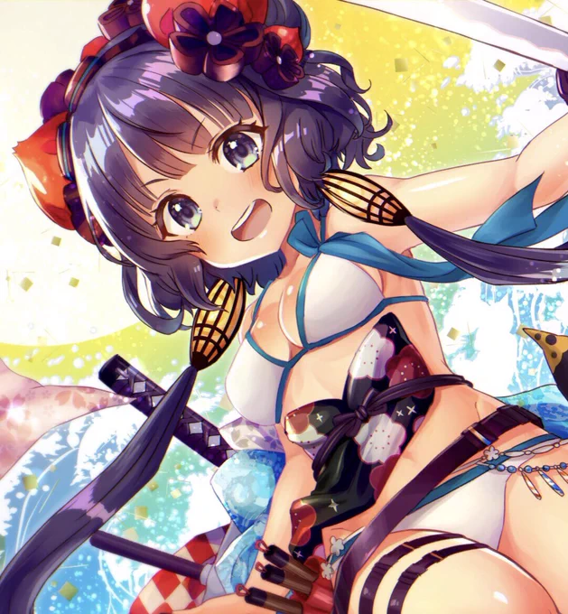 わーい水着イベント復刻、北斎ちゃんすきー?
#FGO  #FateGO 