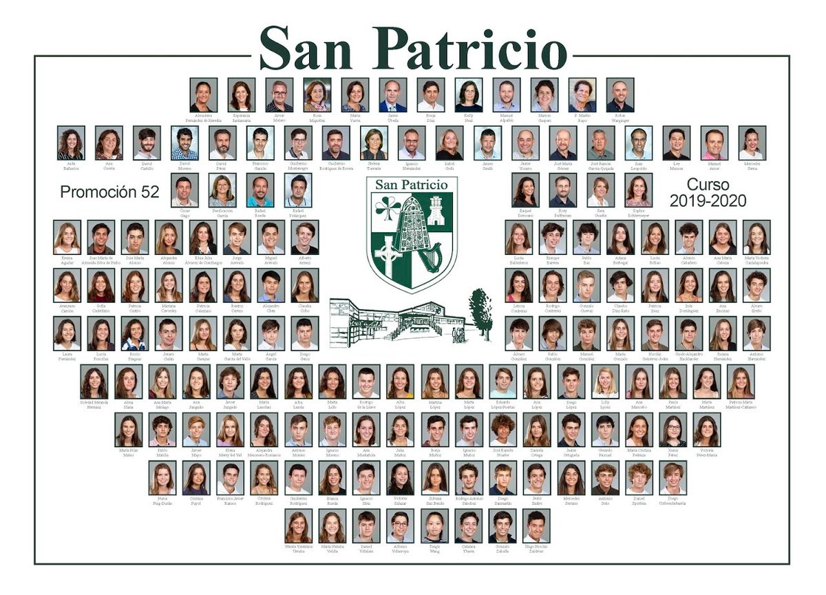 ¡Bienvenidos a nuestros nuevos Alumni San Patricio! 
Hoy queremos dar la enhorabuena a la 52 promoción de Soto y a la 4ª promoción de Toledo por su graduación el pasado viernes. Empezáis una nueva etapa de vuestra vida y no podemos estar más orgullosos de vosotros #sanpafamily