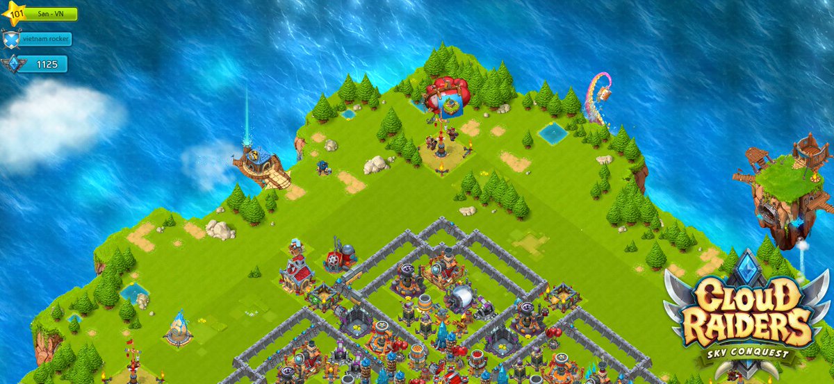 Been thinking over this #CloudRaiders base design for a while. Time to test it! By San - VN cloudraiders.com/p/115368574/?i…