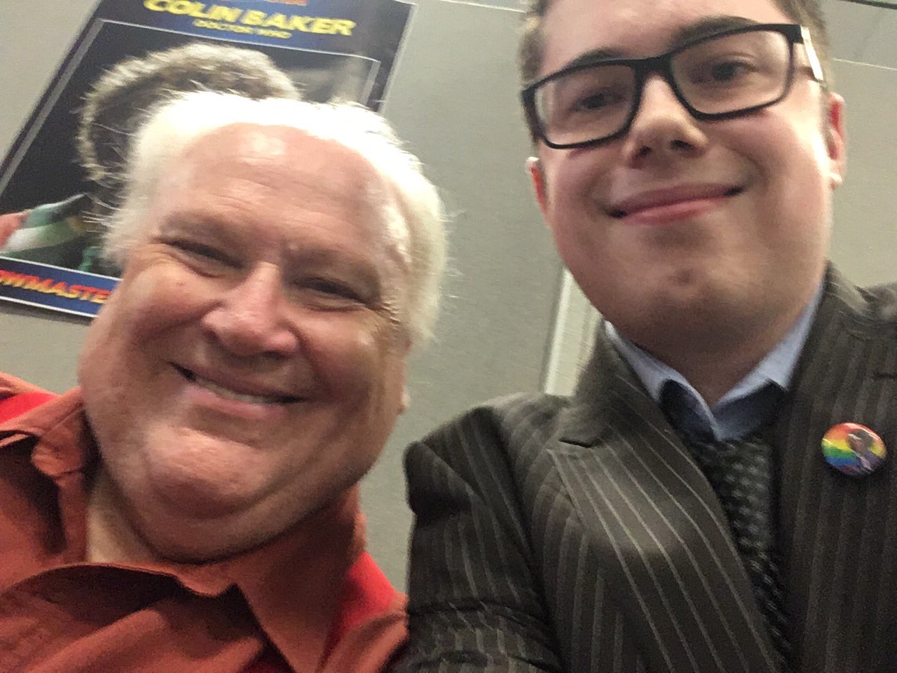 Happy birthday to Colin Baker/ A lovely man and a brilliant Doctor, have a good day  