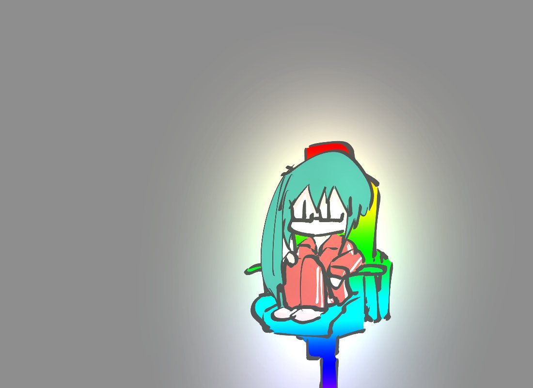 初音ミク 「#すずあーと 」|Eshellのイラスト