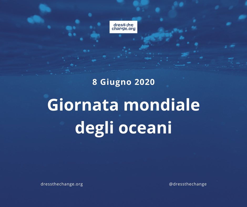 Oggi è la giornata mondiale degli oceani.L’acqua è un elemento fondamentale per la vita del nostro pianeta.L’industria della moda dipende dall’acqua.Vestiamo responsabilmente.Rispettiamo le risorse naturali. #worldoceansday #protecthourhome #saveouroceans #stopwaterwaste
