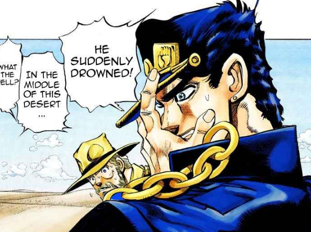 remember when jotaro had emotions ? apparently the anime onlys dont because they fucking robbed us loooool