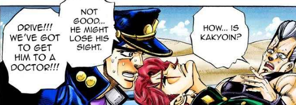 remember when jotaro had emotions ? apparently the anime onlys dont because they fucking robbed us loooool