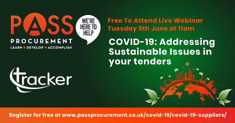 PASSprocurement's tweet photo. Sustainability is a common theme in procurement. This webinar looks at some of the key areas of sustainability &amp; considers how these can be harnessed by contractors to support their bids.

Register for free: https://t.co/27wj1EbqGD https://t.co/N2waHaOxxU