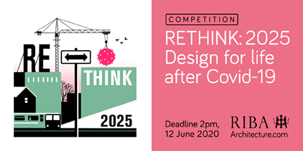 Only 5 days left to enter Rethink:2025 Have you thought of a creative way in which to improve our post-pandemic lives? We want to see your ideas, at any scale and addressing any aspect of life. You could win £5000. Enter now: bit.ly/2Ze7NRa