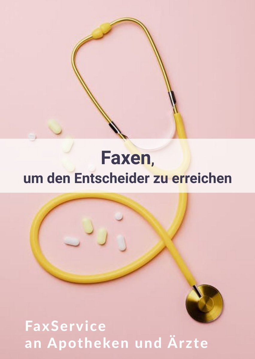 infin_de's tweet photo. Faxen Sie aus der Cloud gleichzeitig Tausende Kunden an.

Fon: +49 (0) 8663 7719940
E-Mail: info@infin.de
Website: https://t.co/dpqp2aQf4s

#faxserviceanapotheken #Pharmaceutical #Marketing #Doctors https://t.co/60NyG9E9Bl