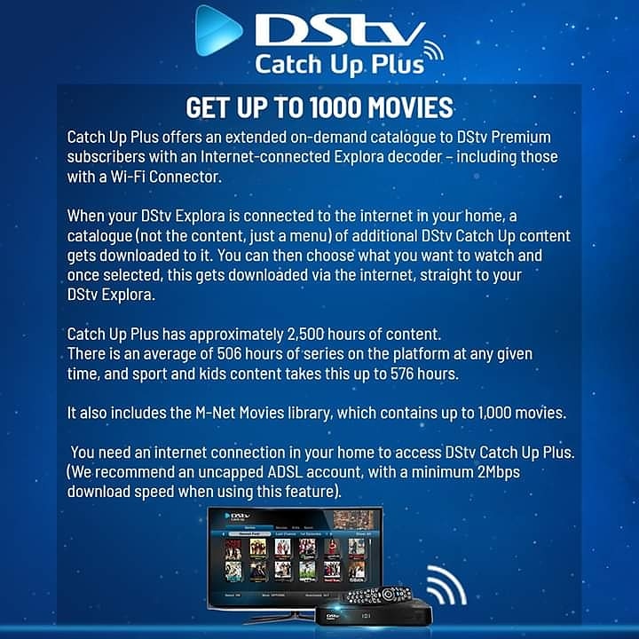 DStv Ghana on Twitter "Catch Up Plus offers an extended ondemand