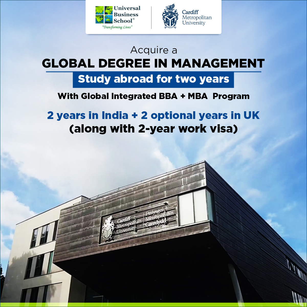 Cardiff Metropolitan University - Study in Cardiff