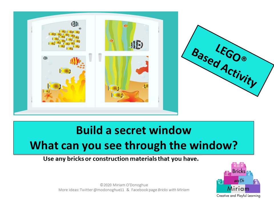stcolmanscloyne's tweet photo. Some more #legoactivities by @modonoghue11 #brickswithMiriam https://t.co/lYx7MZx4sr