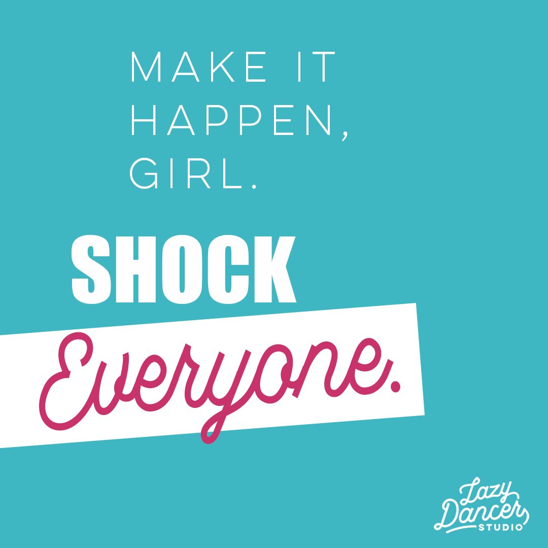 “You may be the only person left who believes in you, but it's enough. It takes just one star to pierce a universe of darkness. Never give up.”
― R. E. Goodrich
Keep it real with the WWB 🌸💪
👉 loom.ly/s9FqAOo 
#lazydancertips #ballet #hardwork #balletclass #balletlesson