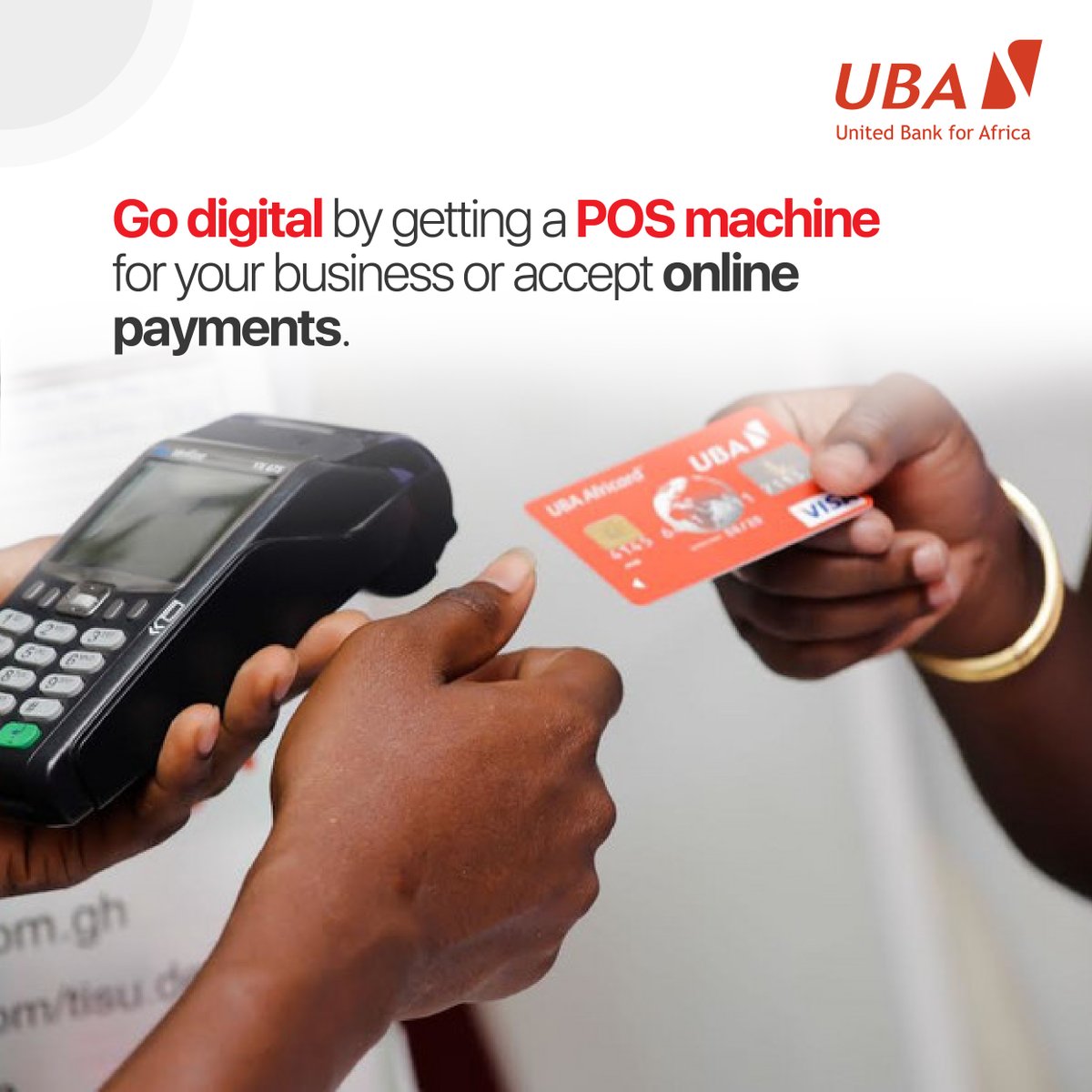 UBAUganda's tweet photo. It's time to give your business a boost by opening it up to cashless payments. 

#GoCashless #Staydigitallyclose https://t.co/xS1cOPlPUa