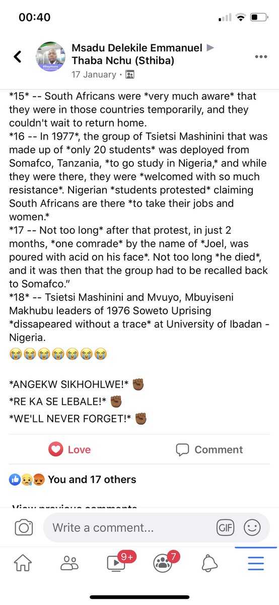 Micro_Blogger9's tweet photo. @AdvoBarryRoux Before you them your brothers and sisters... read this... #PutSouthAfricansFirst #PearlThusiMustFall https://t.co/MHOOookULV
