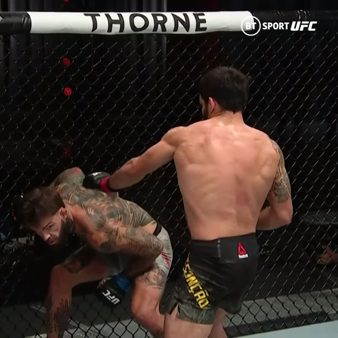 Happy birthday,  His insane knockout of Raphael Assuncao is even better in slow motion 