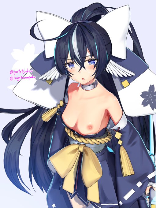 指揮官さま…ぶっとばされたいのですか?😠🔞
#アズールレーン #宵月 