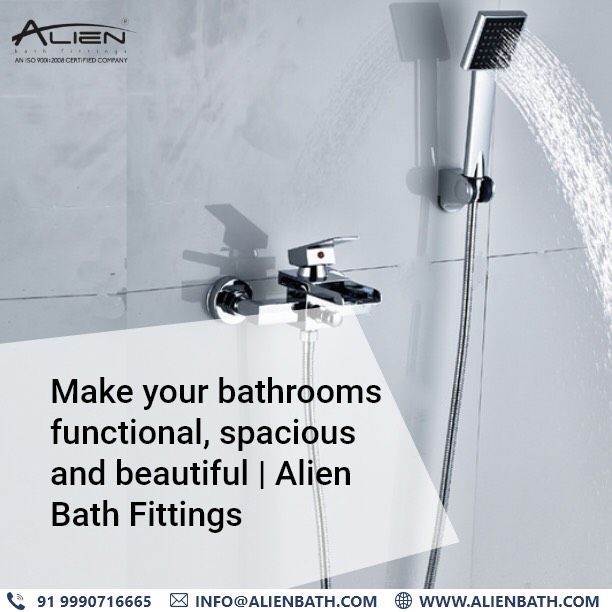 AlienBath's tweet photo. Make your #bathrooms functional, spacious and beautiful | #AlienBathFittings
Contact Us: +91-9990716665 Visit Here👉: https://t.co/cfWMthHzy1
#StaySafe #AlienBathFittingFaucets #WashYourHands #staycovidfree #schoolreopeningunlock2 #MumbaiTraffic #unlock1 #SocialDistancing https://t.co/4xzRTNVvwl