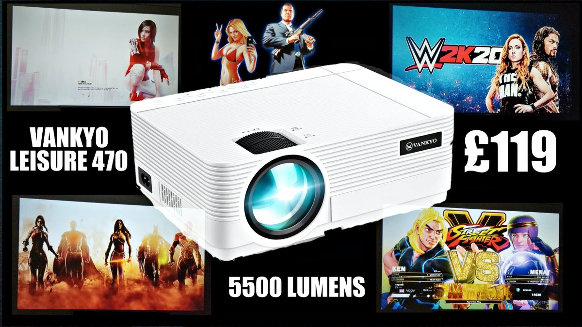 ChigzTechReview's tweet image. NEW VIDEO: 🔥 Vankyo Leisure 470 LED Video Projector - Native 720p - Massive 300&quot; Screen PS4/XBOX ONE
▶️ youtu.be/JV24L-q5raE

---
#VankyoLeisure470 #LEDVideoProjector #720p #GamingProjector