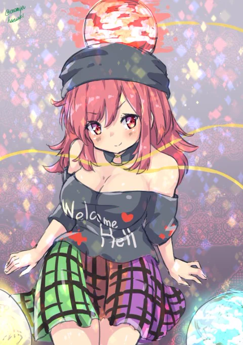わんどろ&らくがき #東方 #らくがき #ワンドロ  