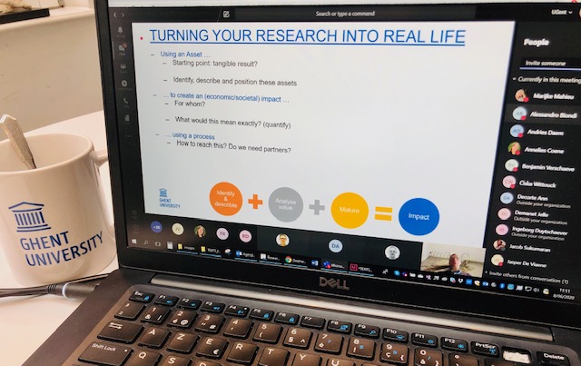 UGent EnerGhentIC (@energhentic) on Twitter photo Great turnout to the "Research which impacts real life: start at the beginning!" webinar this Monday morning with <a href="/jpdmaeye/">Jeroen De Maeyer</a>
<a href="/Kristof_D_W/">Kristof De Wispelaere</a> <a href="/EnerGhentIC/">UGent EnerGhentIC</a> <a href="/ResearchUGent/">Ghent University Research</a>
#researchers #researchimpact #coffeemug #mondaymorning Great turnout to the "Research which impacts real life: start at the beginning!" webinar this Monday morning with <a href="/jpdmaeye/">Jeroen De Maeyer</a>
<a href="/Kristof_D_W/">Kristof De Wispelaere</a> <a href="/EnerGhentIC/">UGent EnerGhentIC</a> <a href="/ResearchUGent/">Ghent University Research</a>
#researchers #researchimpact #coffeemug #mondaymorning