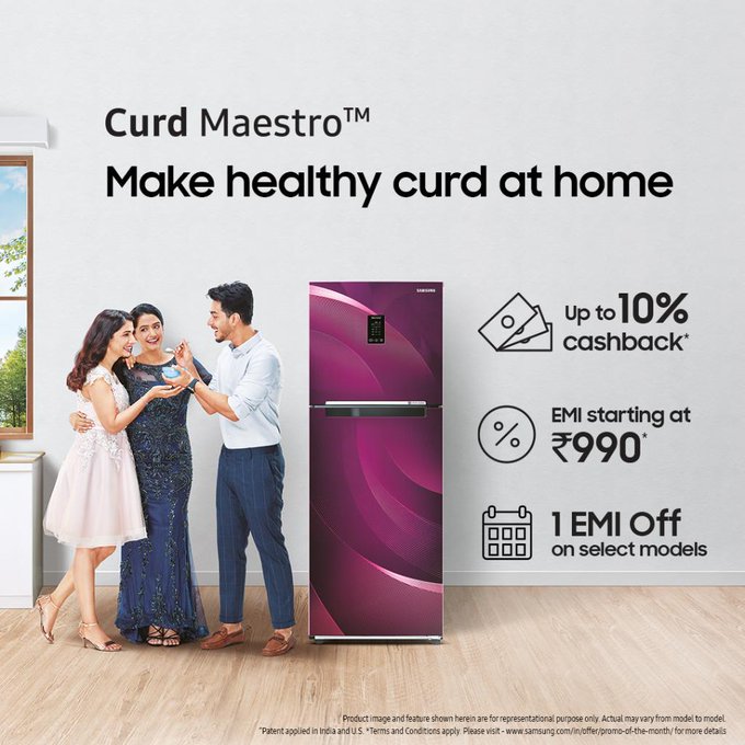 Samsung Curd Maestro Is The World S First Frost Free Refrigerator Kadapazone Newskadapazone News